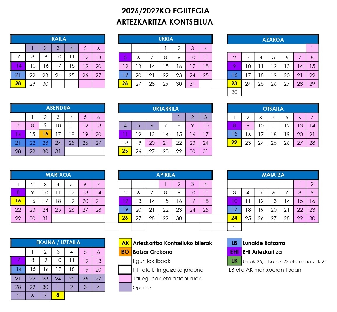 Artezkaritza 26-27